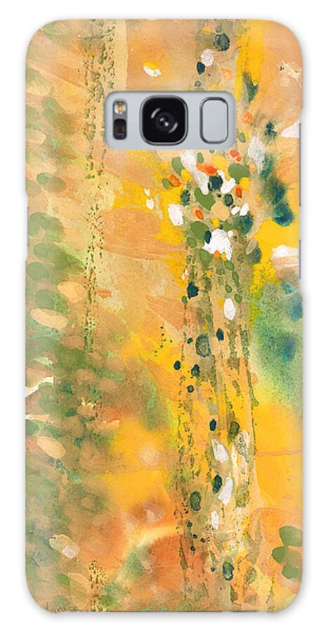 Abstract Galaxy Case featuring the painting Dance of the Elementals by Lynda Hoffman-Snodgrass