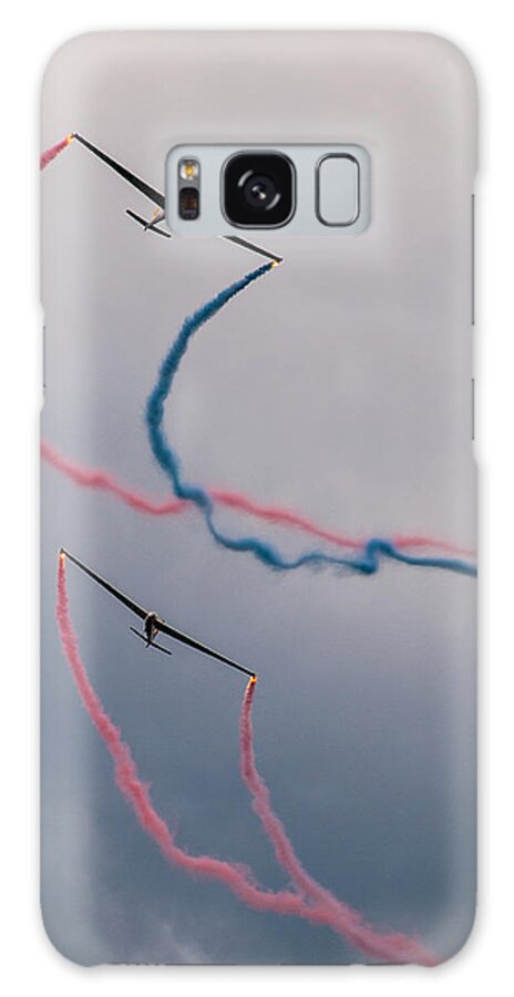 Glider Galaxy Case featuring the photograph Dancing in the air by Davorin Mance