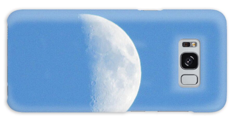 Kathy Long Galaxy S8 Case featuring the photograph Daytime Moon 3 by Kathy Long