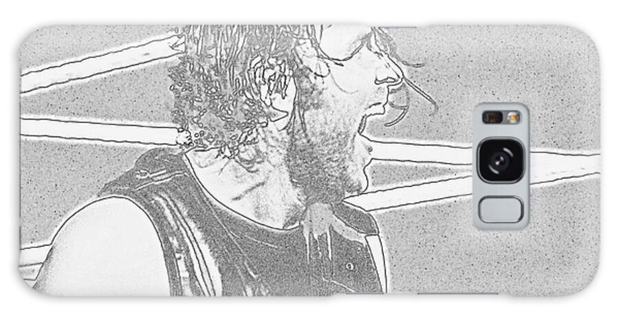 Dean Ambrose Galaxy Case featuring the photograph Dean Ambrose by Paul Wilford