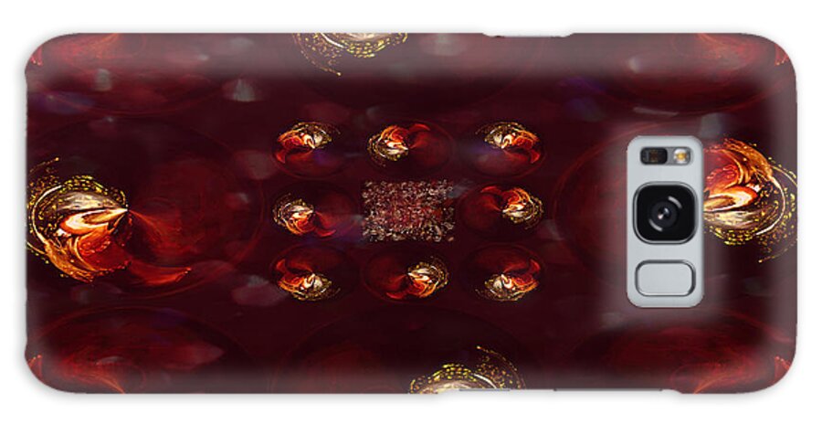 Paula Ayers Galaxy Case featuring the digital art Decadence by Paula Ayers