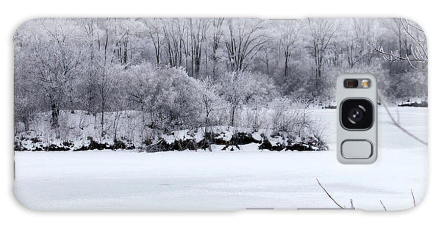 Winter Galaxy Case featuring the photograph December Lake by Debbie Hart