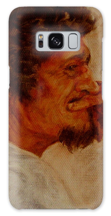 Portrait Galaxy Case featuring the painting Inner Musings by Connie Schaertl