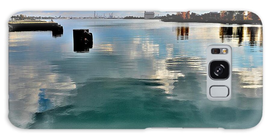 Harbour Galaxy Case featuring the photograph Deep Reflections 1 - Canada by Jeremy Hall