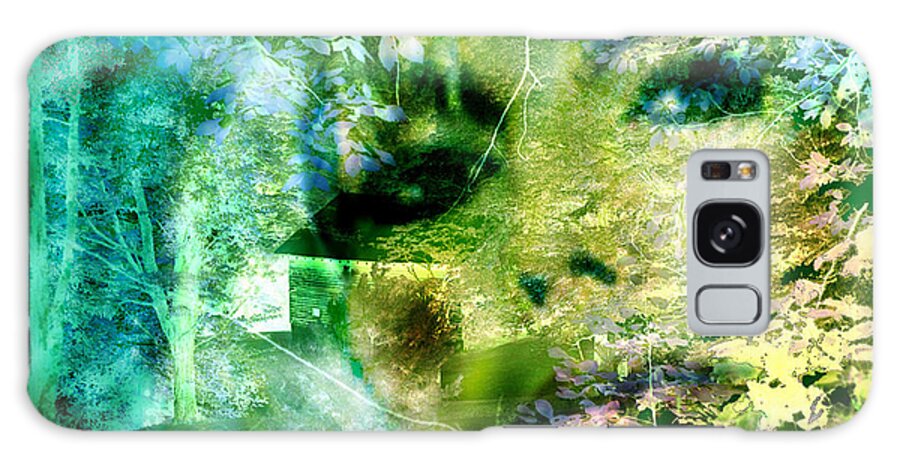 Deep Woods Wanderings Galaxy Case featuring the digital art Deep Woods Wanderings by Seth Weaver