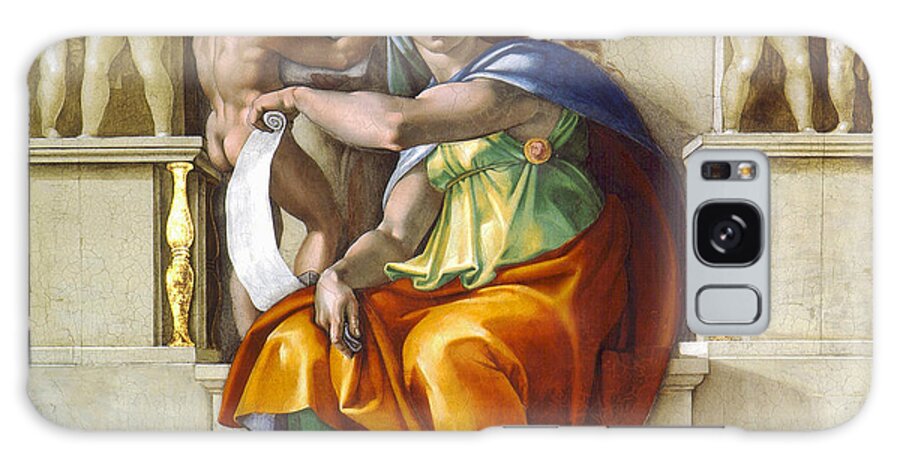 Delphic Sybil Galaxy S8 Case featuring the painting Delphic Sybil by Michelangelo di Lodovico Buonarroti Simoni