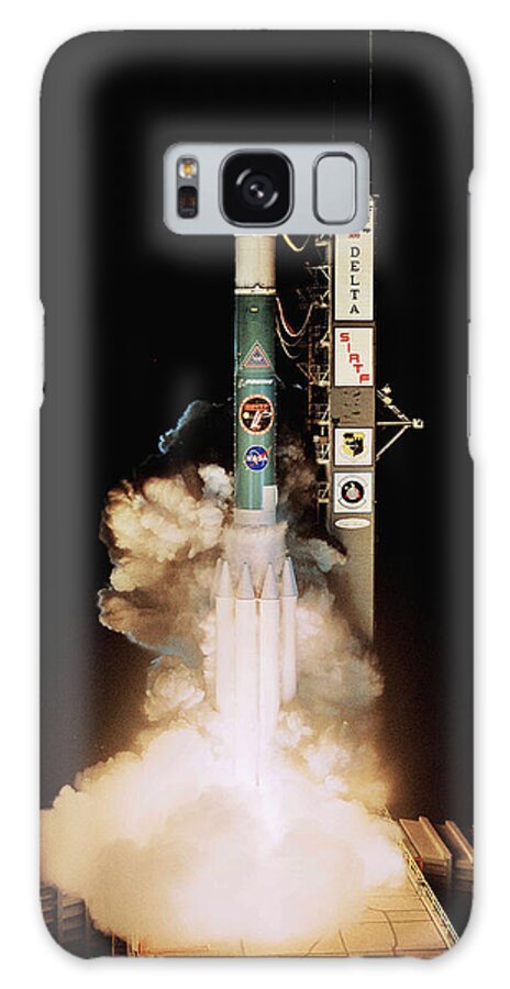 Astronomy Galaxy Case featuring the photograph Delta II Launch by Science Source