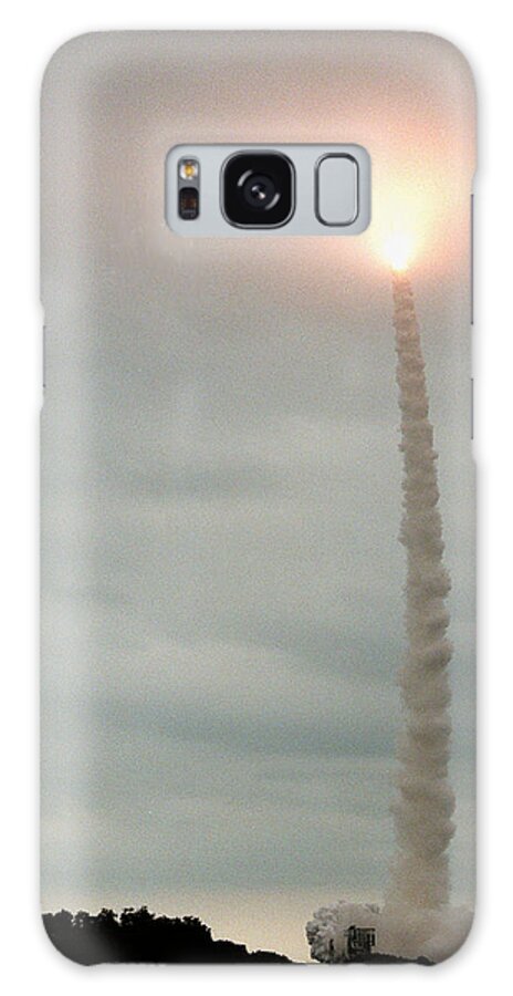 Astronomy Galaxy Case featuring the photograph Delta II Rocket Launches Mars Polar by Science Source