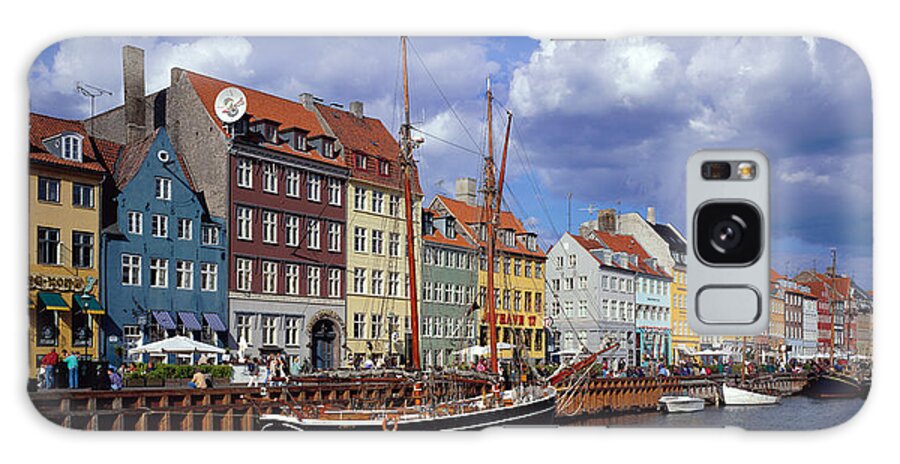 Photography Galaxy Case featuring the photograph Denmark, Copenhagen, Nyhavn by Panoramic Images