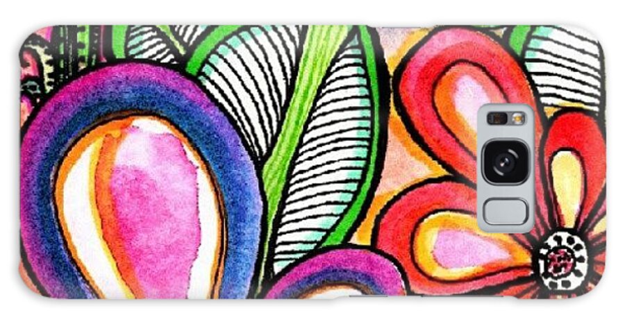  Galaxy Case featuring the photograph Derwent Inktense Pencils by Robin Mead