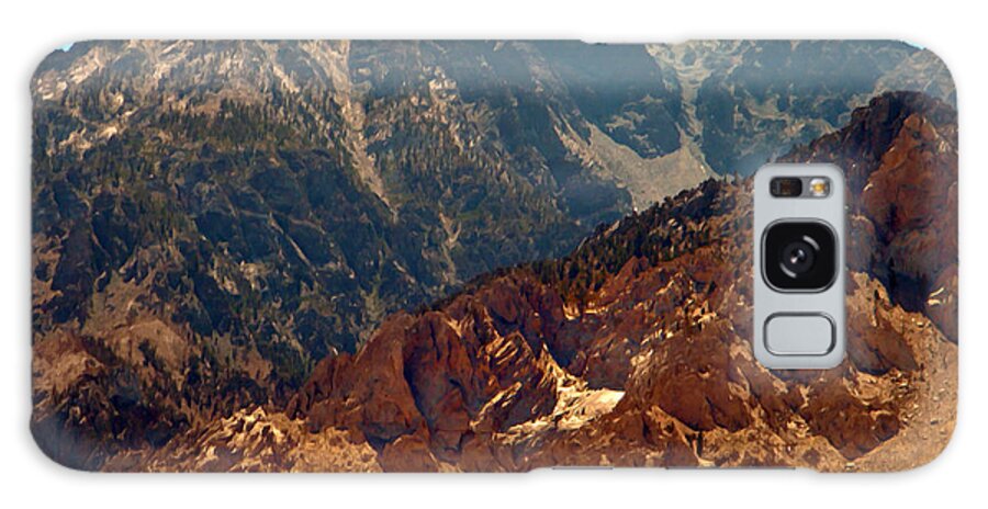 Mountain Galaxy Case featuring the photograph Desert Mountains by Frank Wilson