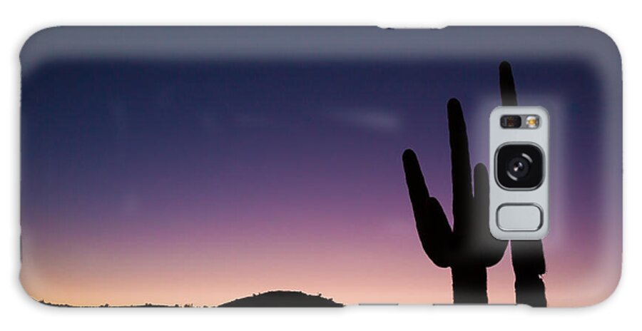 Desert Galaxy Case featuring the photograph Desert Sentinels by Brad Brizek