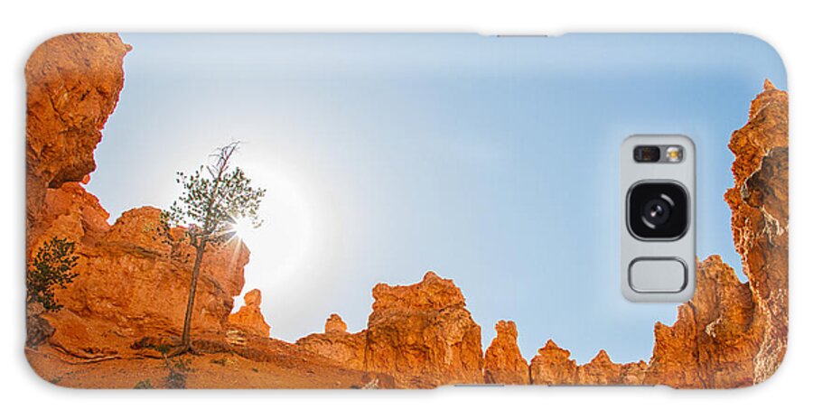 Bryce Canyon Galaxy Case featuring the photograph Desert sunrise by Kunal Mehra