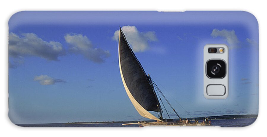 Africa Galaxy Case featuring the photograph Dhows At Zanzibar by Robert Caputo