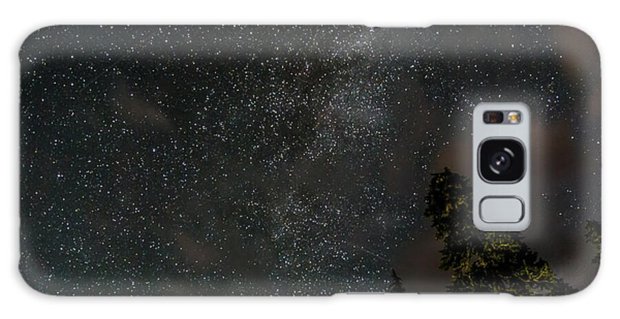 Milky Way Galaxy Case featuring the photograph Disturbing the Milky way by Eti Reid