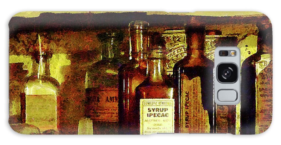 Druggist Galaxy Case featuring the photograph Doctor - Syrup of Ipecac by Susan Savad