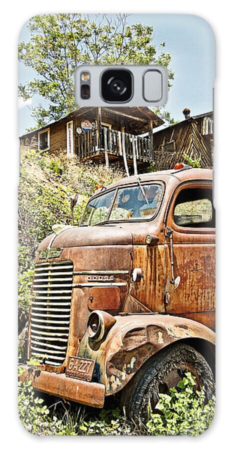 Rusty Galaxy Case featuring the photograph Dodge at the Mining Camp by Lee Craig
