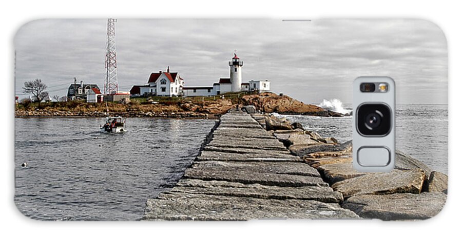 Breakwater Galaxy Case featuring the photograph Dog Bar Breakwater by Mike Martin