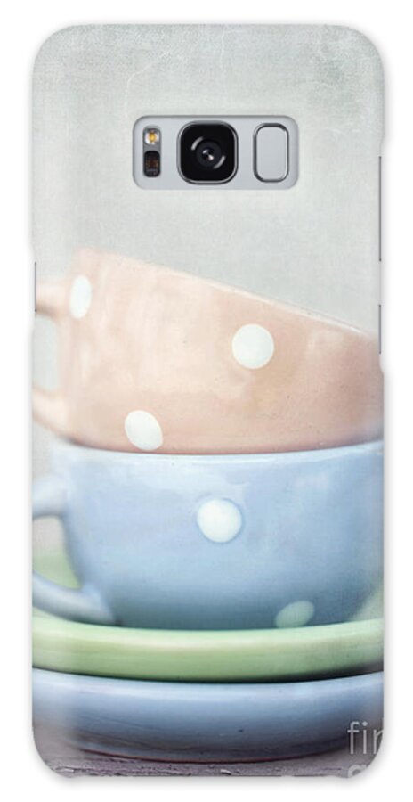 Cup Galaxy Case featuring the photograph Dolls China by Priska Wettstein