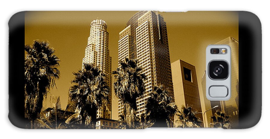 Los Angeles Prints Galaxy Case featuring the photograph Downtown Los Angeles by Monique Wegmueller