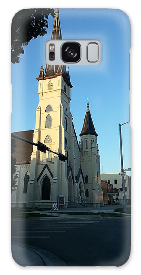 Church Galaxy Case featuring the photograph Downtown Worship by Caryl J Bohn