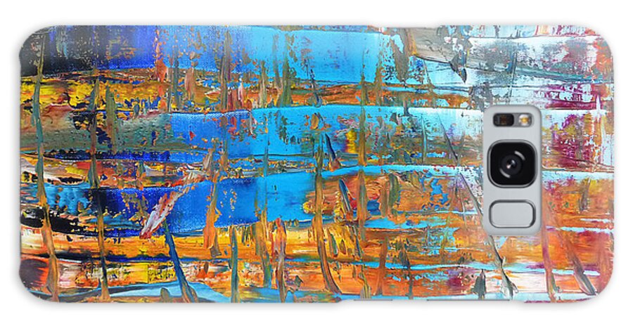 Derek Kaplan Art Galaxy Case featuring the painting Dreaming Big by Derek Kaplan