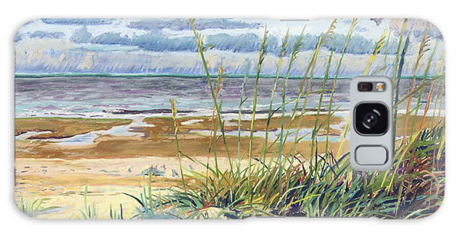 Seascape Galaxy Case featuring the painting Dunes by David Randall