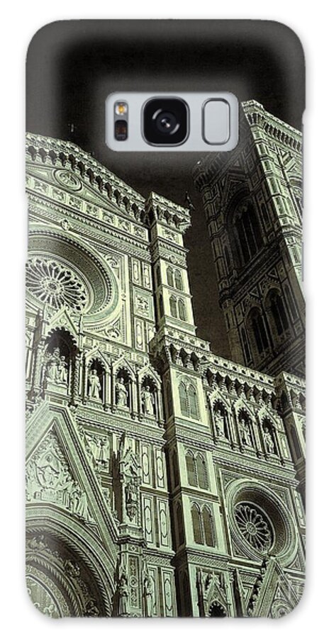 Duomo Di Firenze Photography Galaxy S8 Case featuring the digital art Duomo di Firenze by Delona Seserman