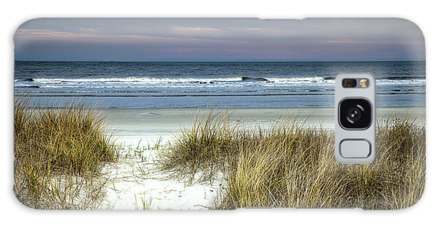 Atlantic Ocean Galaxy Case featuring the photograph Dusk in the Dunes by Phill Doherty