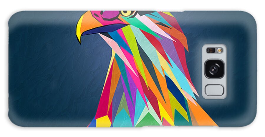 Eagle Galaxy Case featuring the painting Eagle by Mark Ashkenazi