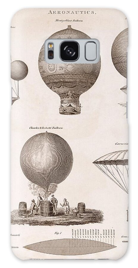 Human Galaxy Case featuring the photograph Early Balloon Designs by Middle Temple Library