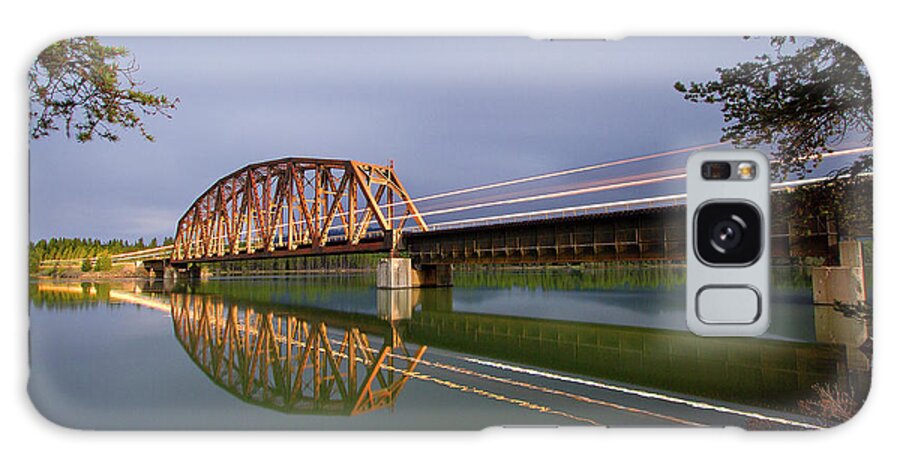 Tranquility Galaxy Case featuring the photograph Early Morning At Bridge 57 by Tom Danneman