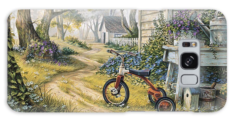 Michael Humphries Galaxy Case featuring the painting Easy Rider by Michael Humphries