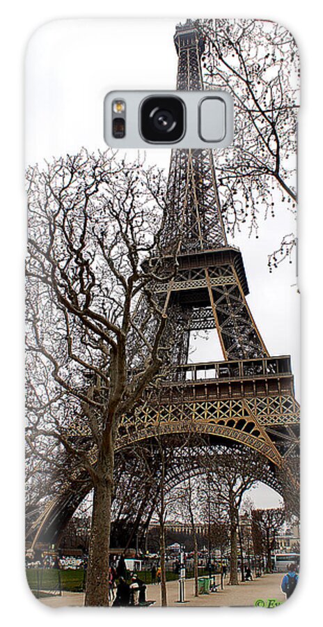 Everett Spruill Galaxy Case featuring the photograph Eiffel Tower 18 by Everett Spruill