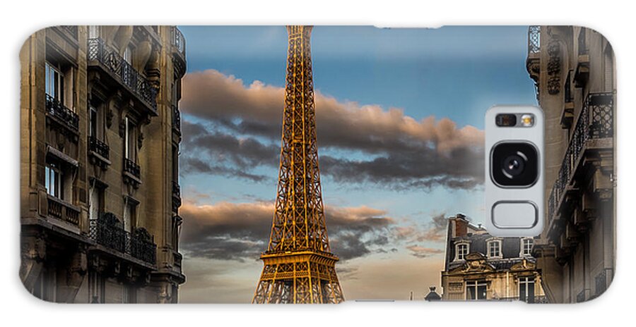 France Galaxy Case featuring the photograph Eiffel Tower by Mark Llewellyn