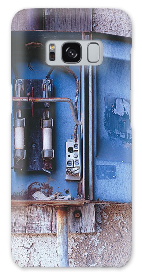 United States Galaxy Case featuring the photograph Electrical Box by Richard Gehlbach