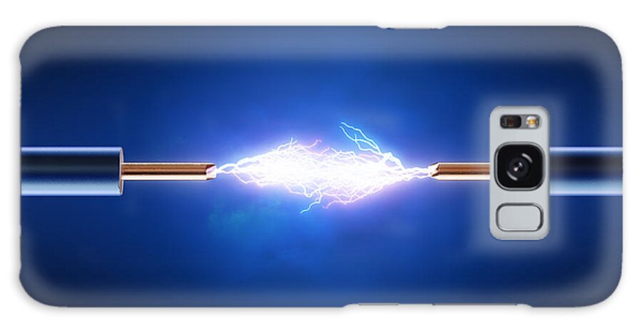 Electrical Galaxy Case featuring the photograph Electric Current / Energy / transfer by Johan Swanepoel
