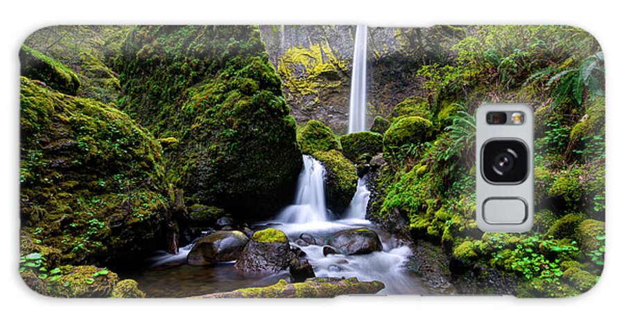 Waterfall Galaxy Case featuring the photograph Elowah Falls by Dustin LeFevre