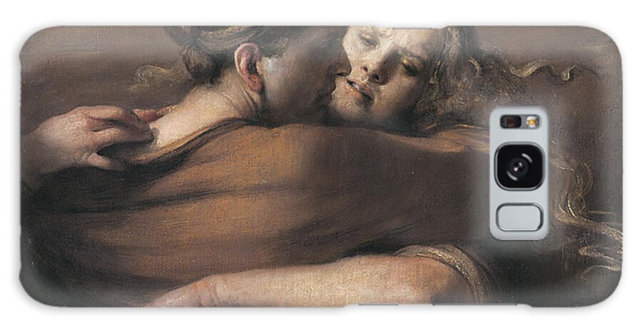 Oil Galaxy S8 Case featuring the painting Embrace by Odd Nerdrum