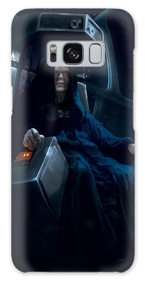 Star Wars Galaxy Case featuring the digital art Emperor Palpatine by Ryan Barger