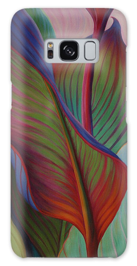 Cannas Galaxy Case featuring the painting Encore by Sandi Whetzel