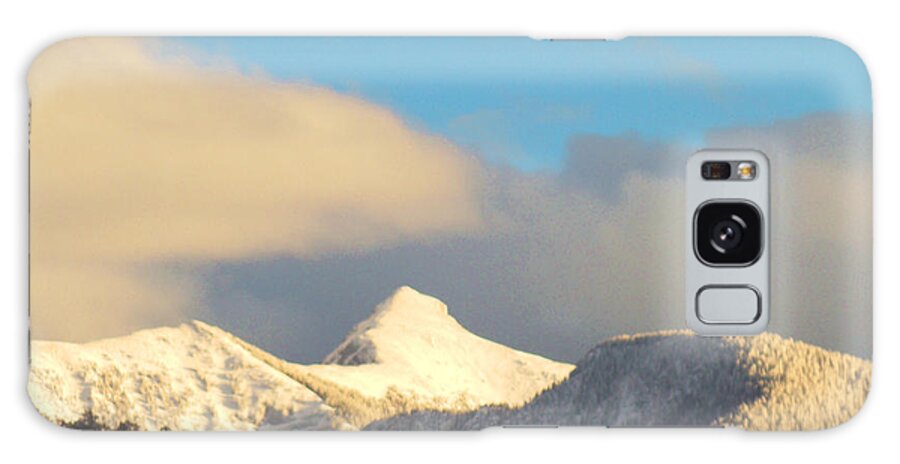 Mountains Galaxy Case featuring the photograph End of February Snow on Sheep's Head Peak by Anastasia Savage Ealy