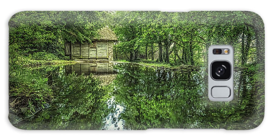Bunratty Galaxy Case featuring the photograph Endless Shades Of Green by Evelina Kremsdorf