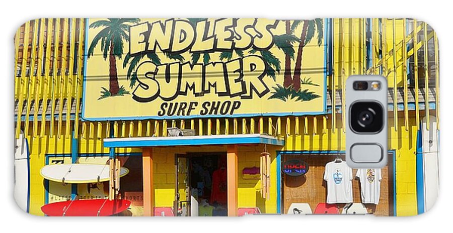 Surfing Galaxy Case featuring the photograph Endless Summer Surf Shop - Ocean City Maryland by Kim Bemis