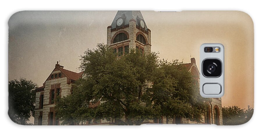 Joan Carroll Galaxy Case featuring the photograph Erath County Courthouse by Joan Carroll