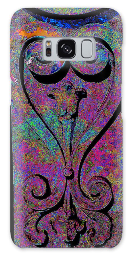 Etched Love Galaxy Case featuring the photograph Etched Love by Kenneth James