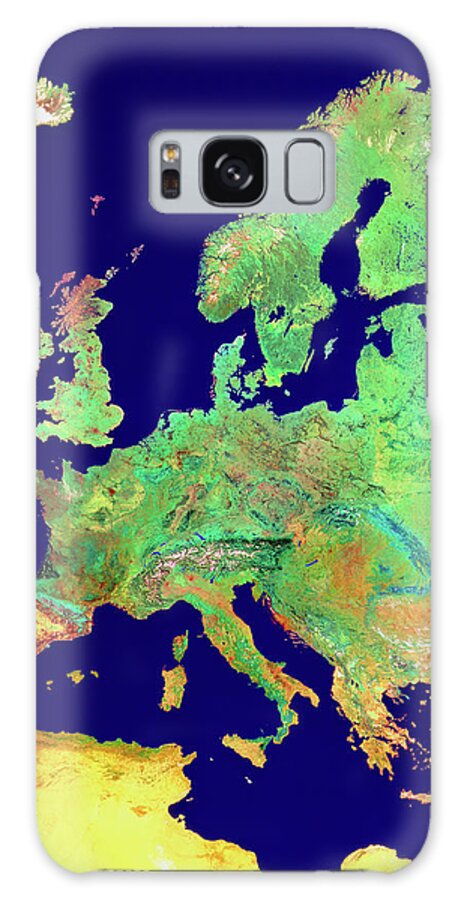 Europe Galaxy Case featuring the photograph Europe by Copyright Geospace/science Photo Library