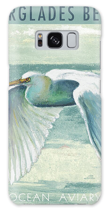 Everglades Galaxy Case featuring the painting Everglades Poster II by Patricia Pinto