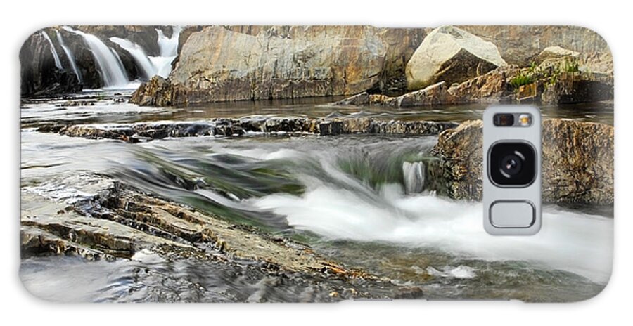Nature Galaxy Case featuring the photograph Everything Flows by Donna Blackhall