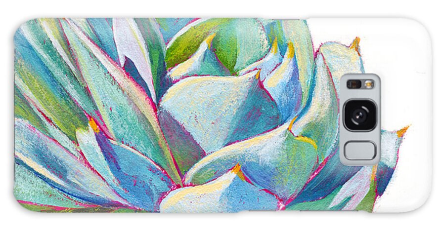 Succulent Galaxy Case featuring the painting Eye Candy by Athena Mantle